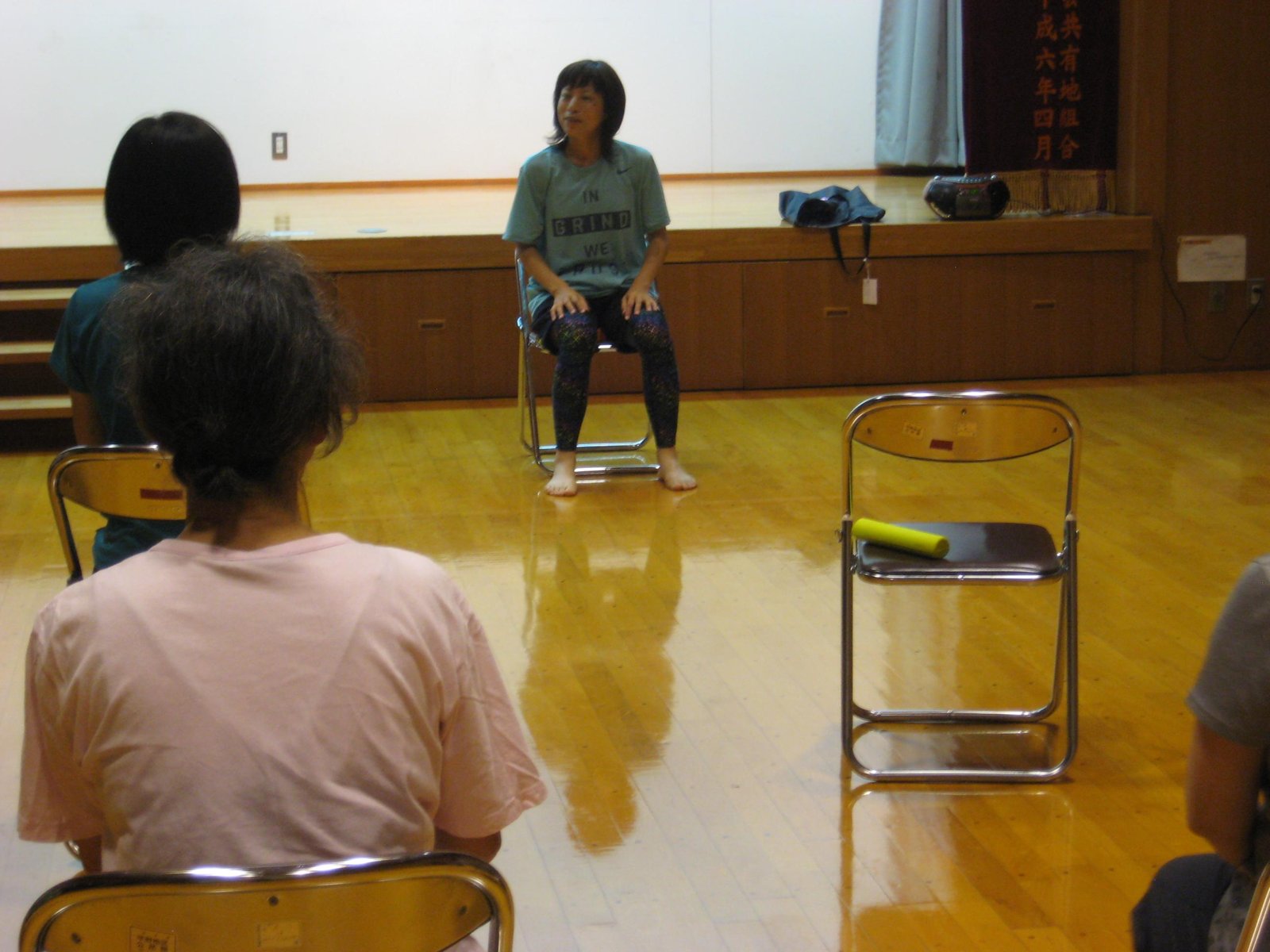 8月25日 ストレッチ教室