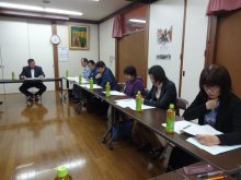 4月12日平成２８年度長井市平野地区公民館運営協議会開催：画像
