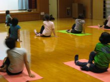 8月25日 ストレッチ教室:画像