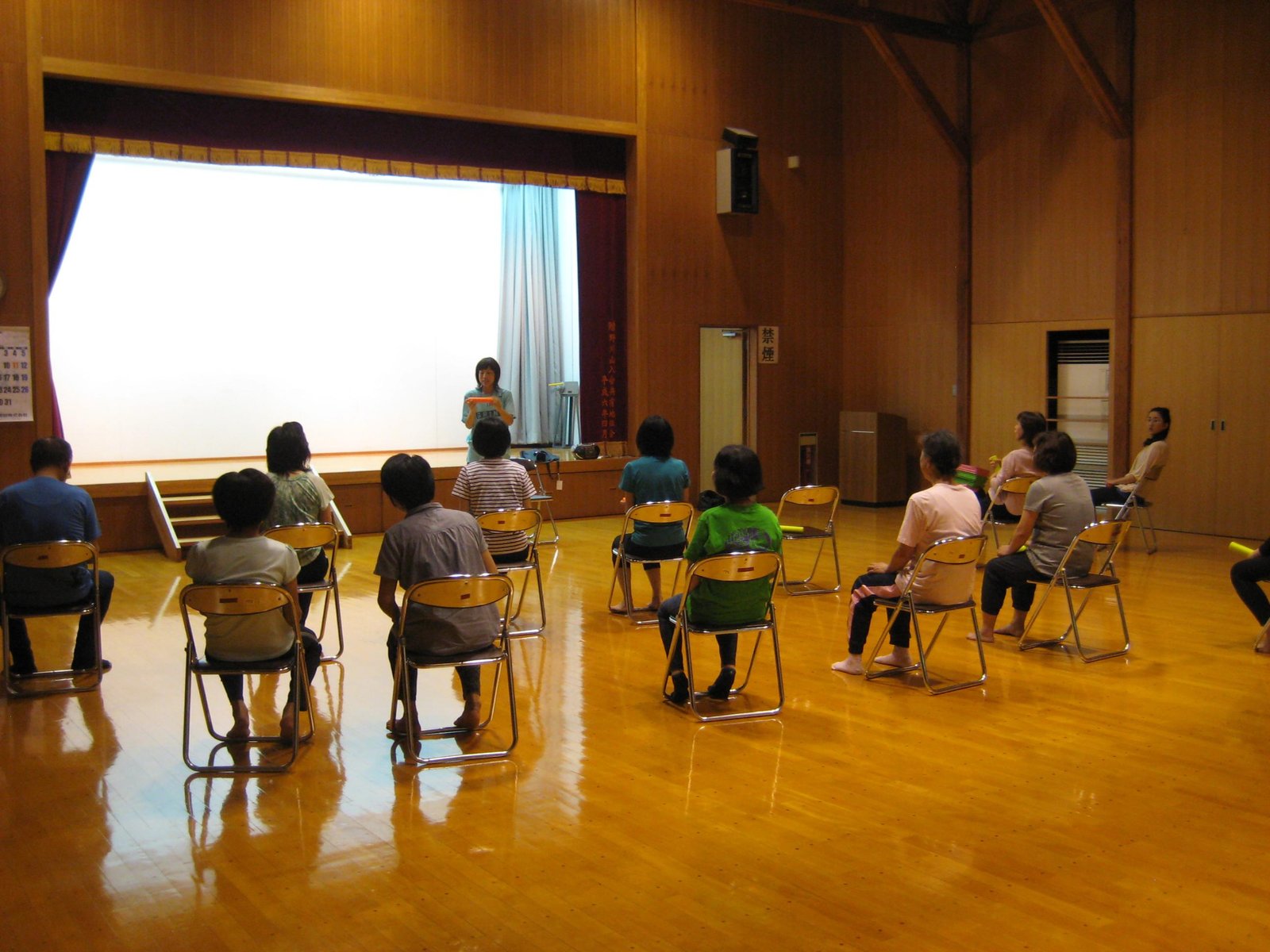 8月25日 ストレッチ教室